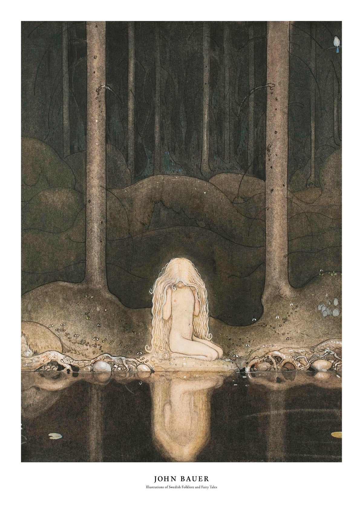 John Bauer - Tuvstarr Print