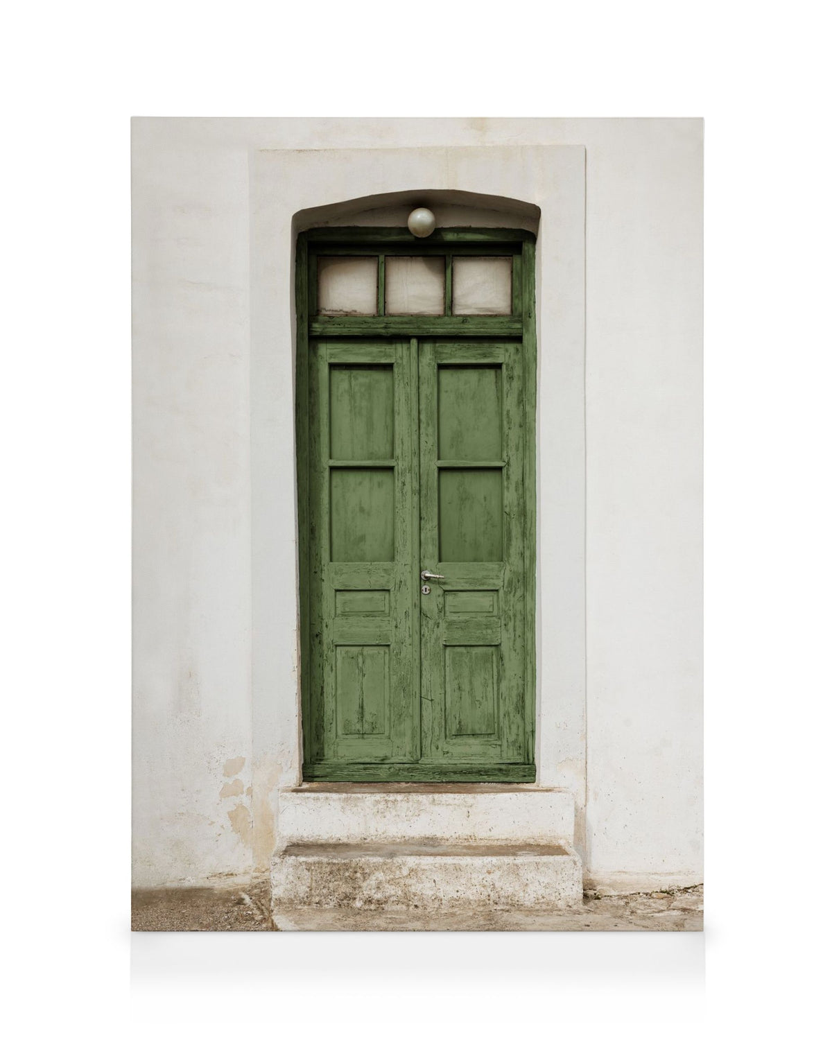Green Entrance Canvas print