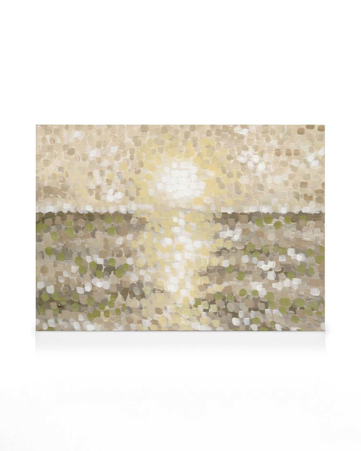 Pointillist Horizon Canvas print
