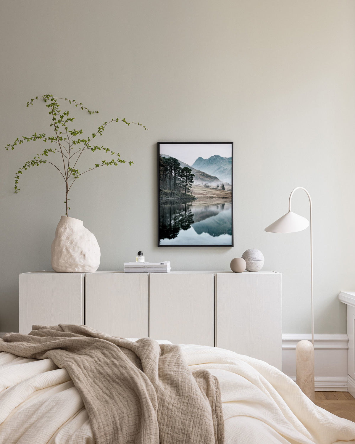 Lake Reflection Canvas print
