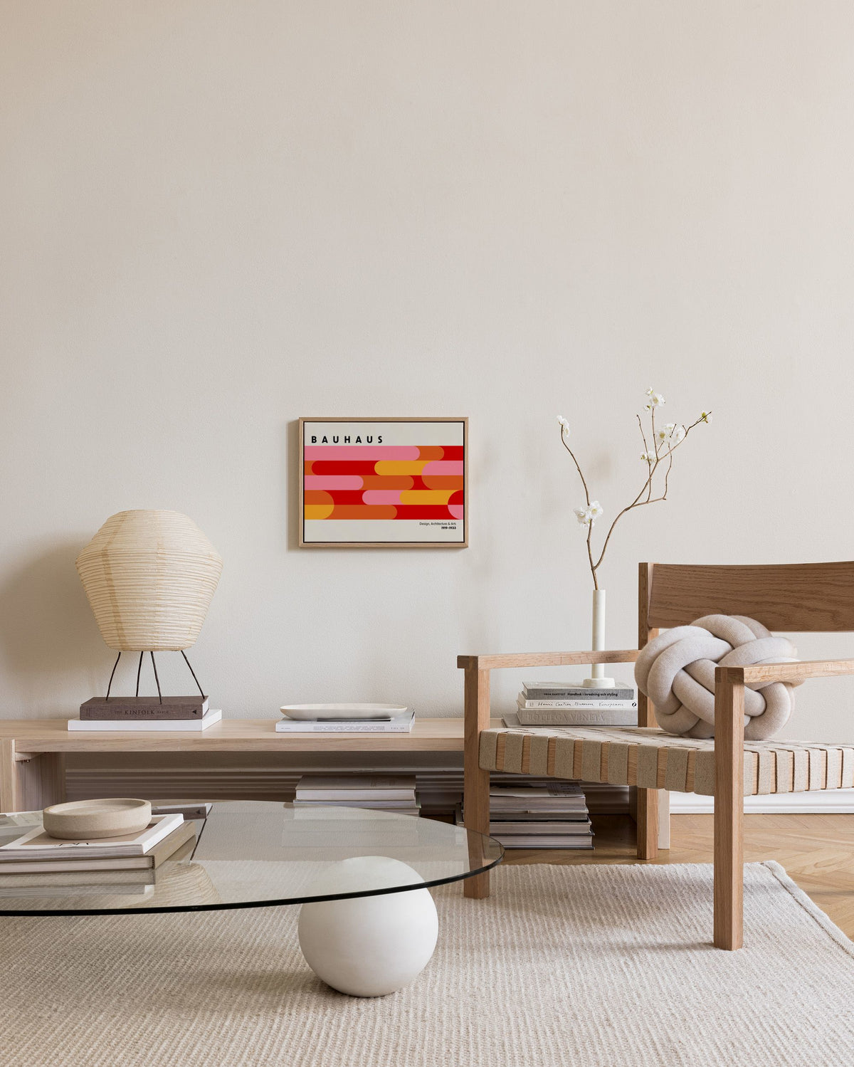Bauhaus Capsules Canvas print