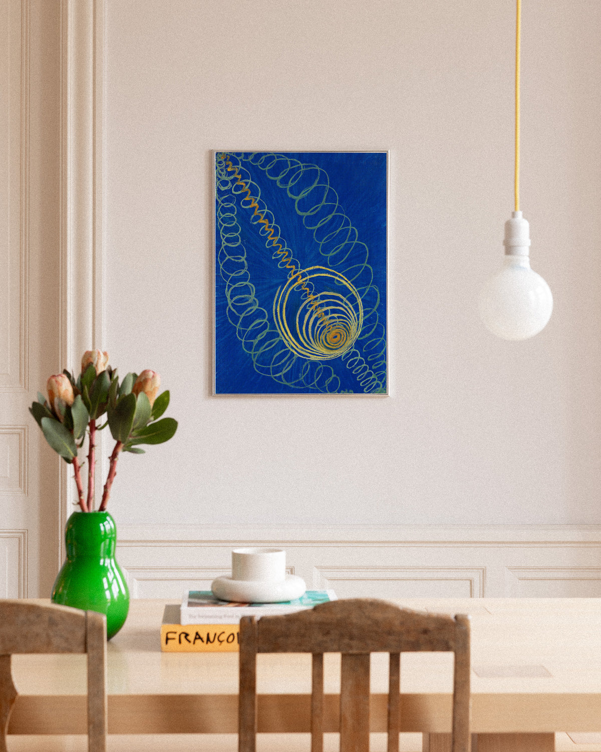 Print - Primordial Chaos, No.16 by Hilma af Klint Plakat
