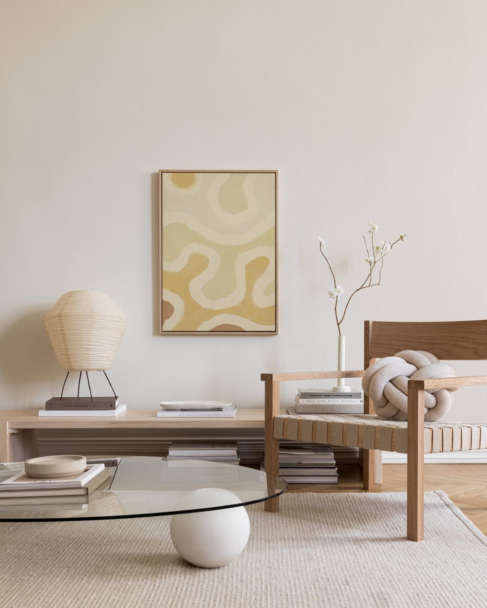 Pastel Contemporain No2 Canvas print