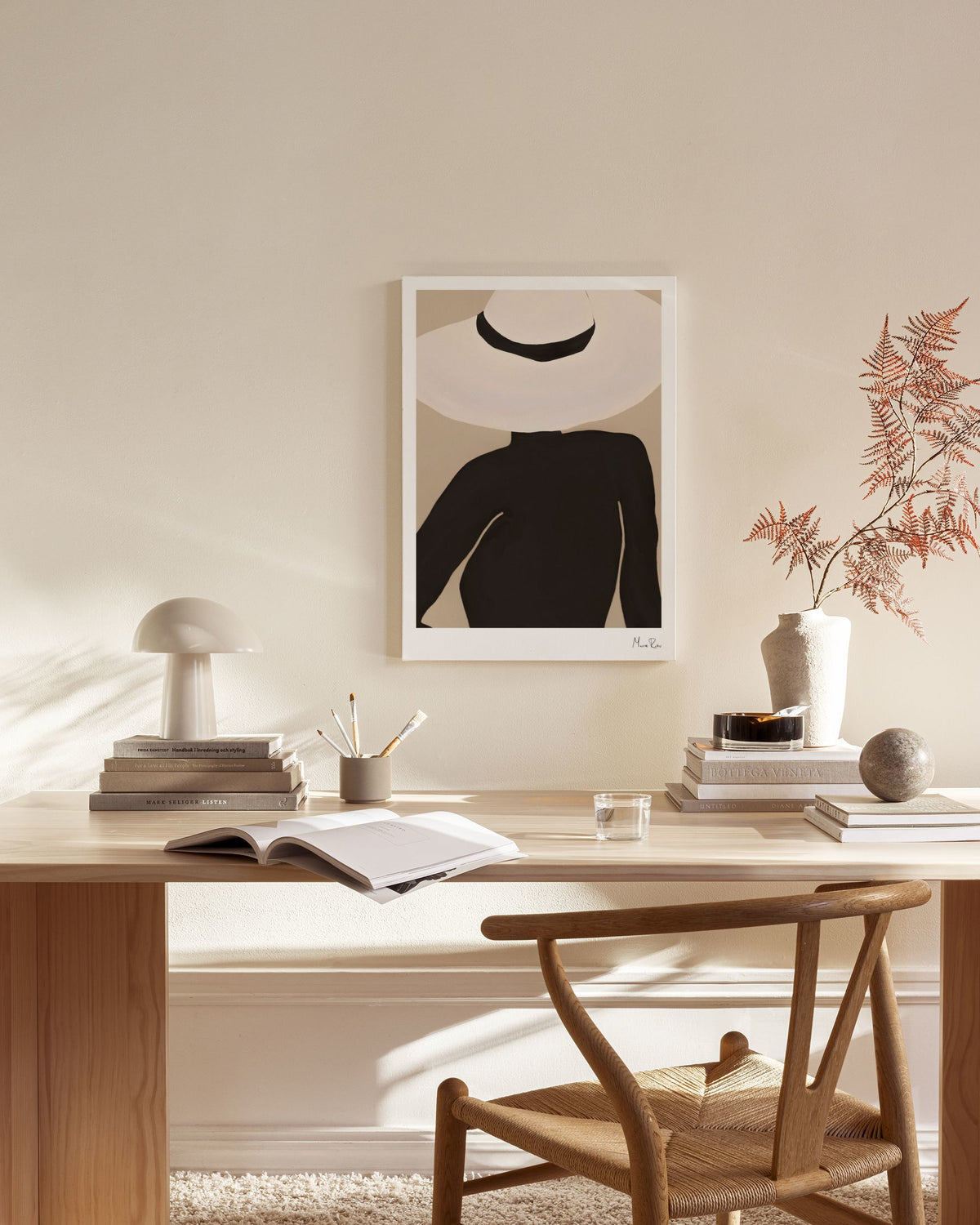 Maxime Rokus - Posing Hat Canvas print