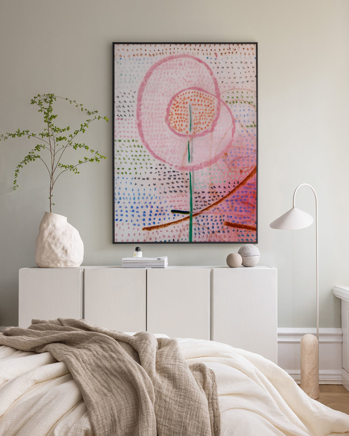 Paul Klee - Blossoming Canvas print