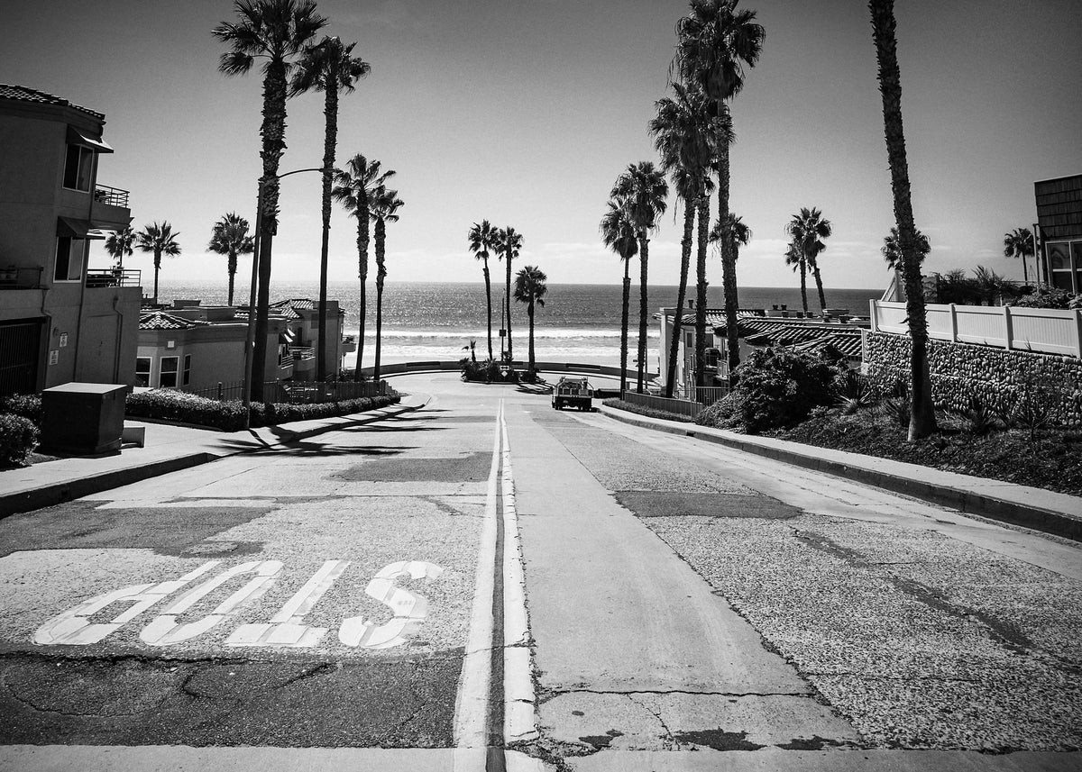 San Diego Street Print