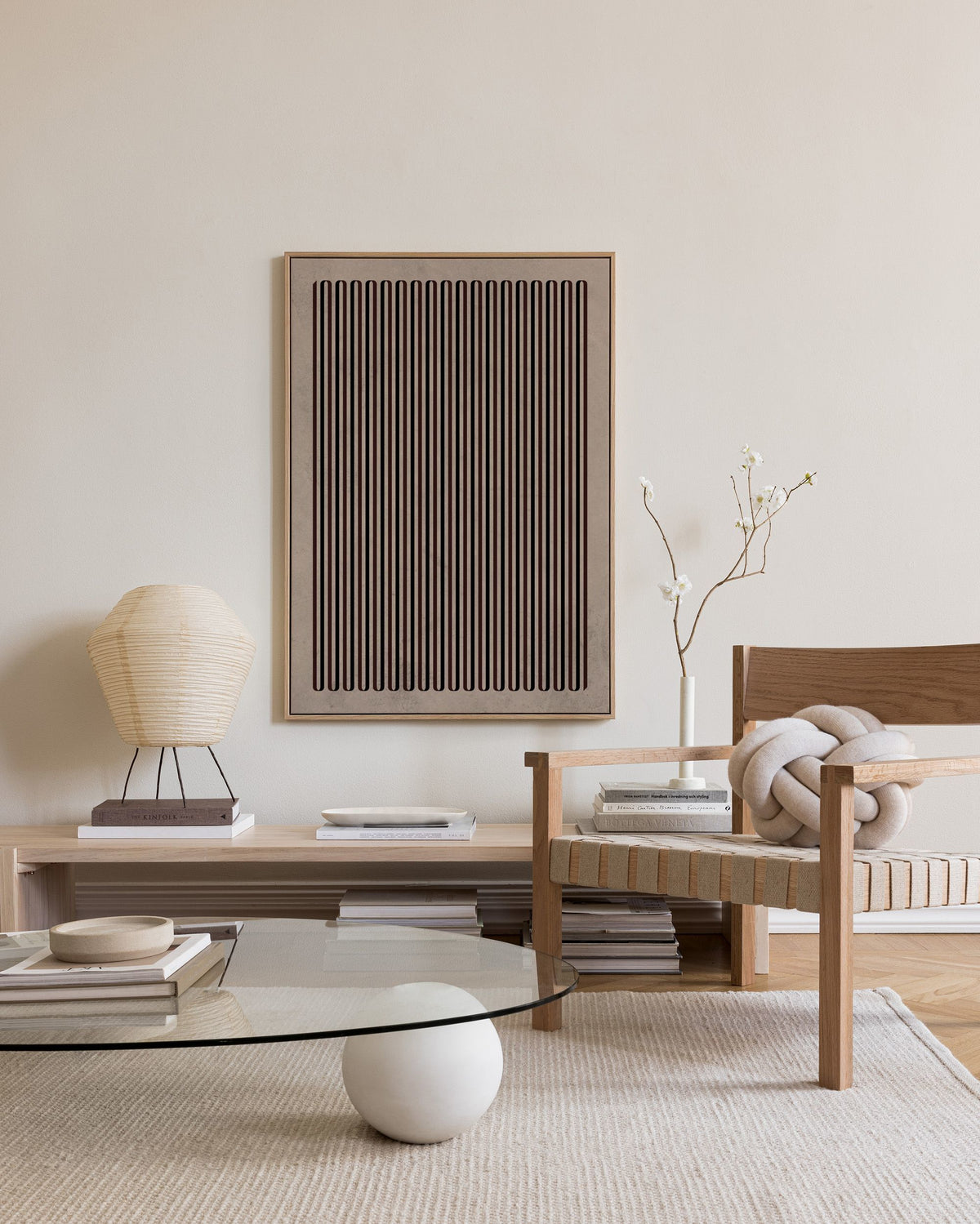 Graphic Lines Canvas print