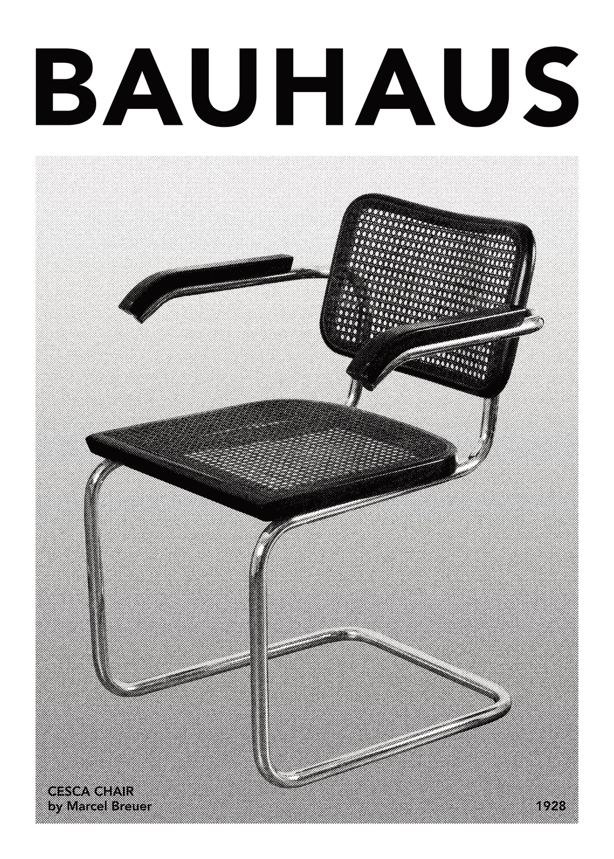 Bauhaus Cesca Chair Print
