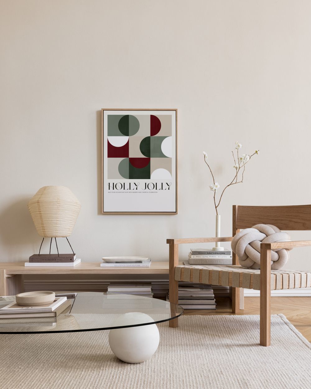 Holly Jolly Canvas print