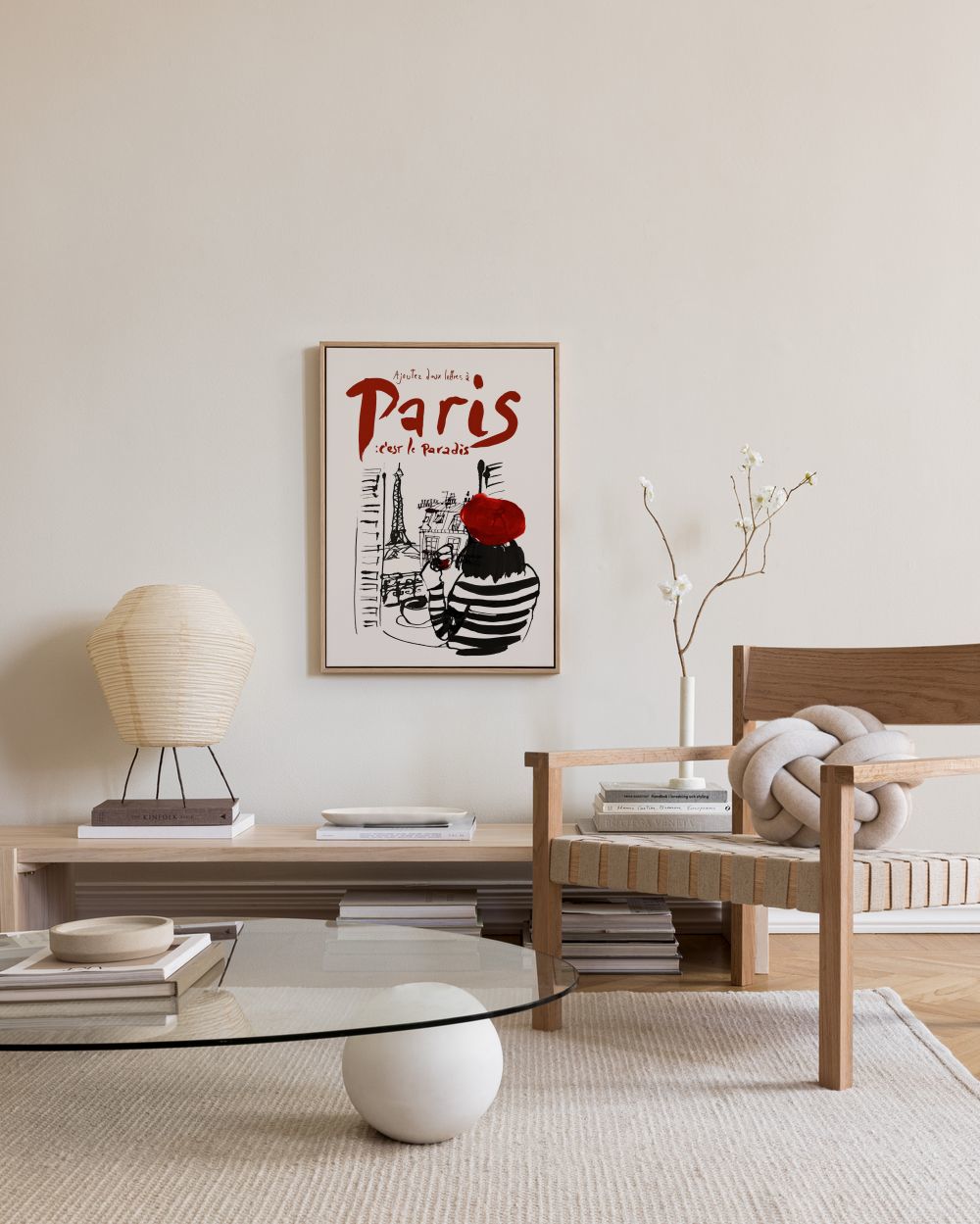 Sissan Richard - Paris, le Paradis Canvas print
