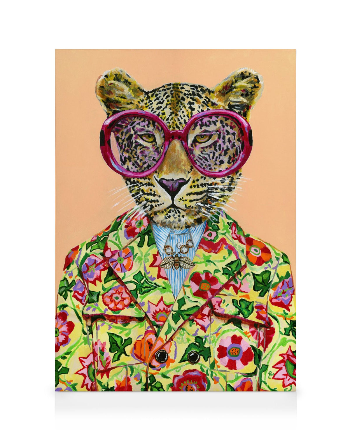 Heather Perry - Artsy Leopard Canvas print