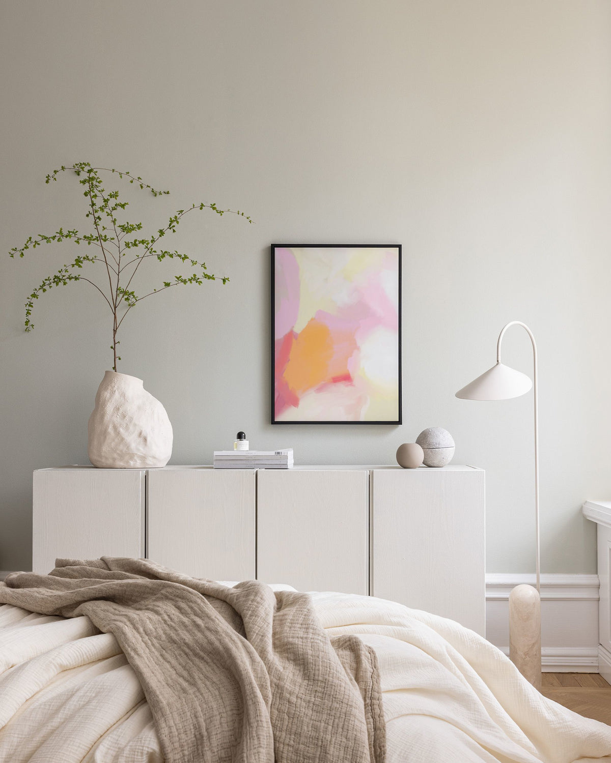 Painterly Expression No2 Canvas print