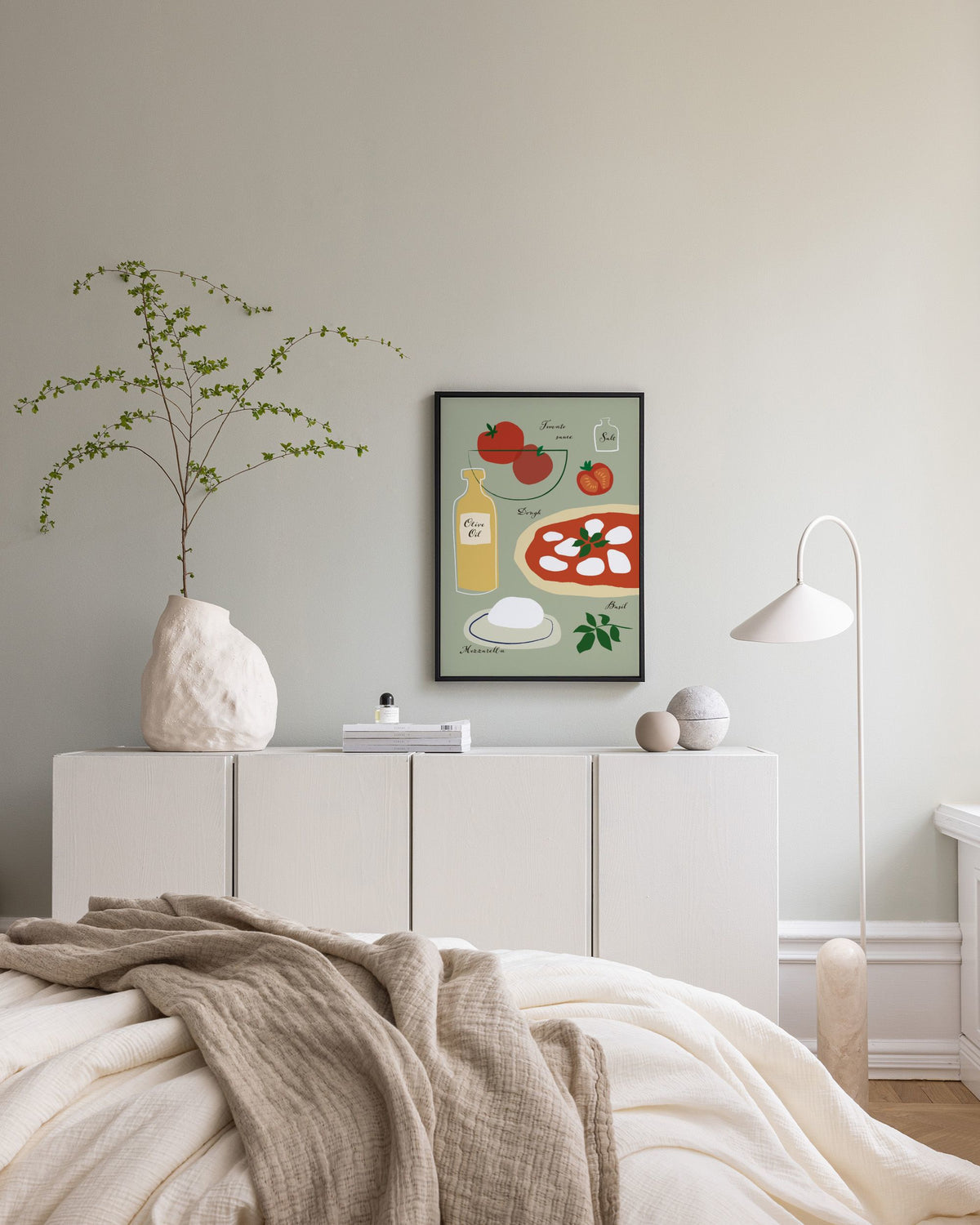Margherita Canvas print