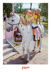 Pippi Longstocking, Annika and Tommy Print