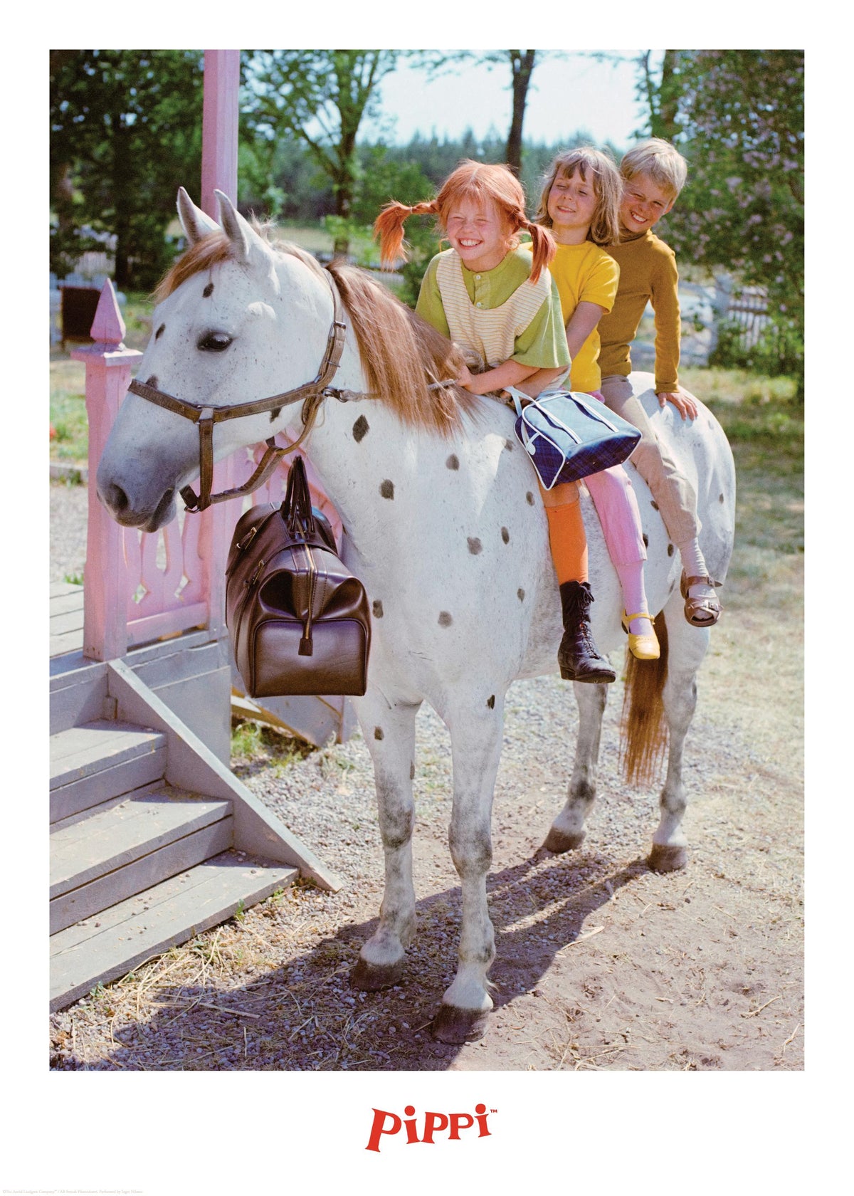 Pippi Longstocking, Annika and Tommy Print