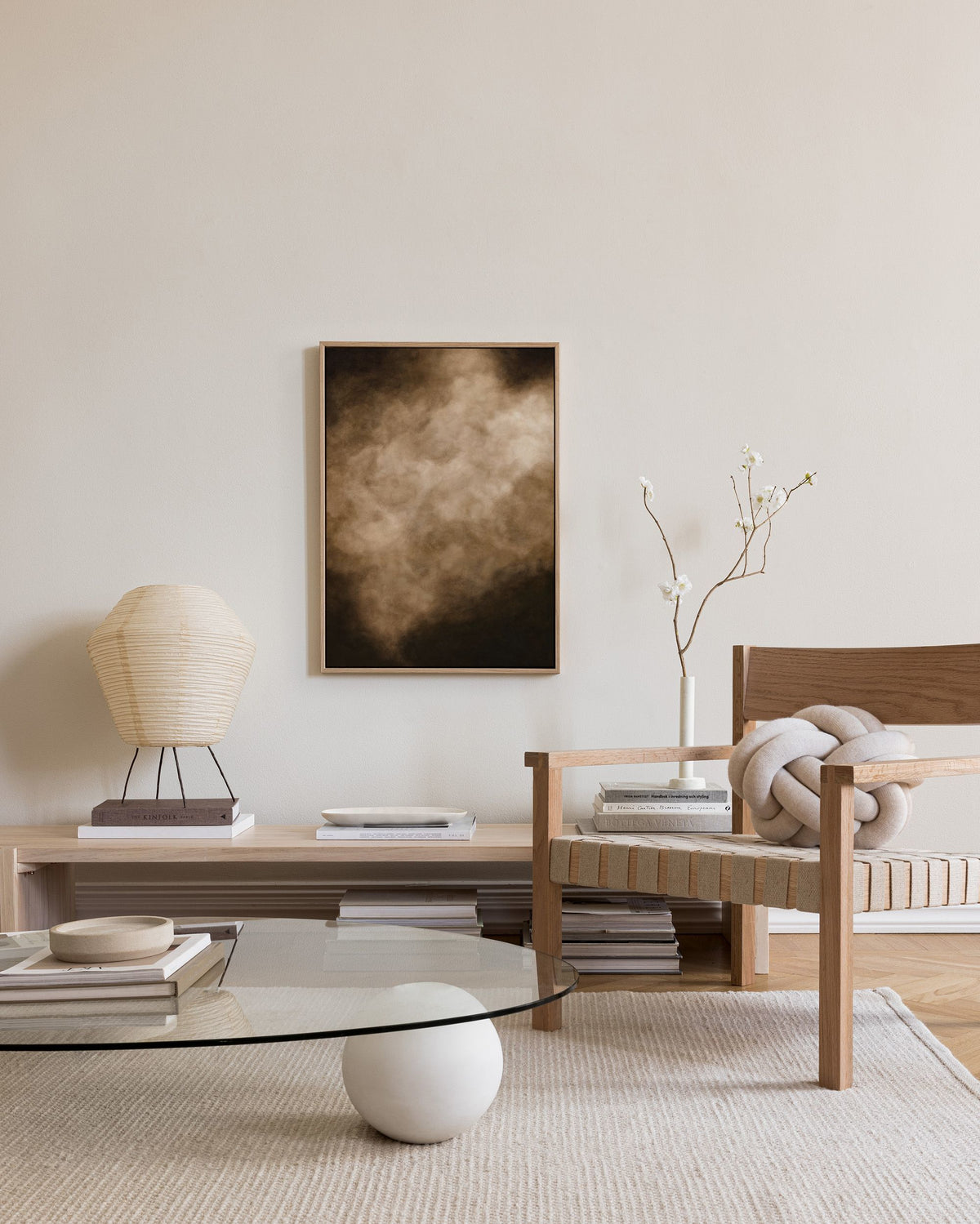 The Beginning Canvas print