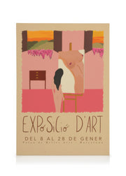 Marta Leyva - Exposicio D’Art Canvas print