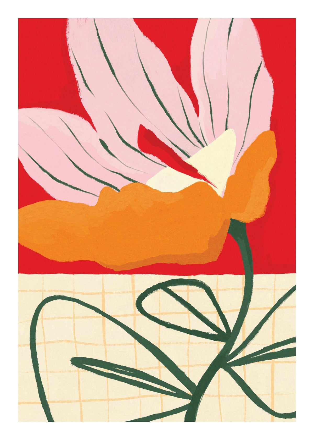 Decorative Flower Print