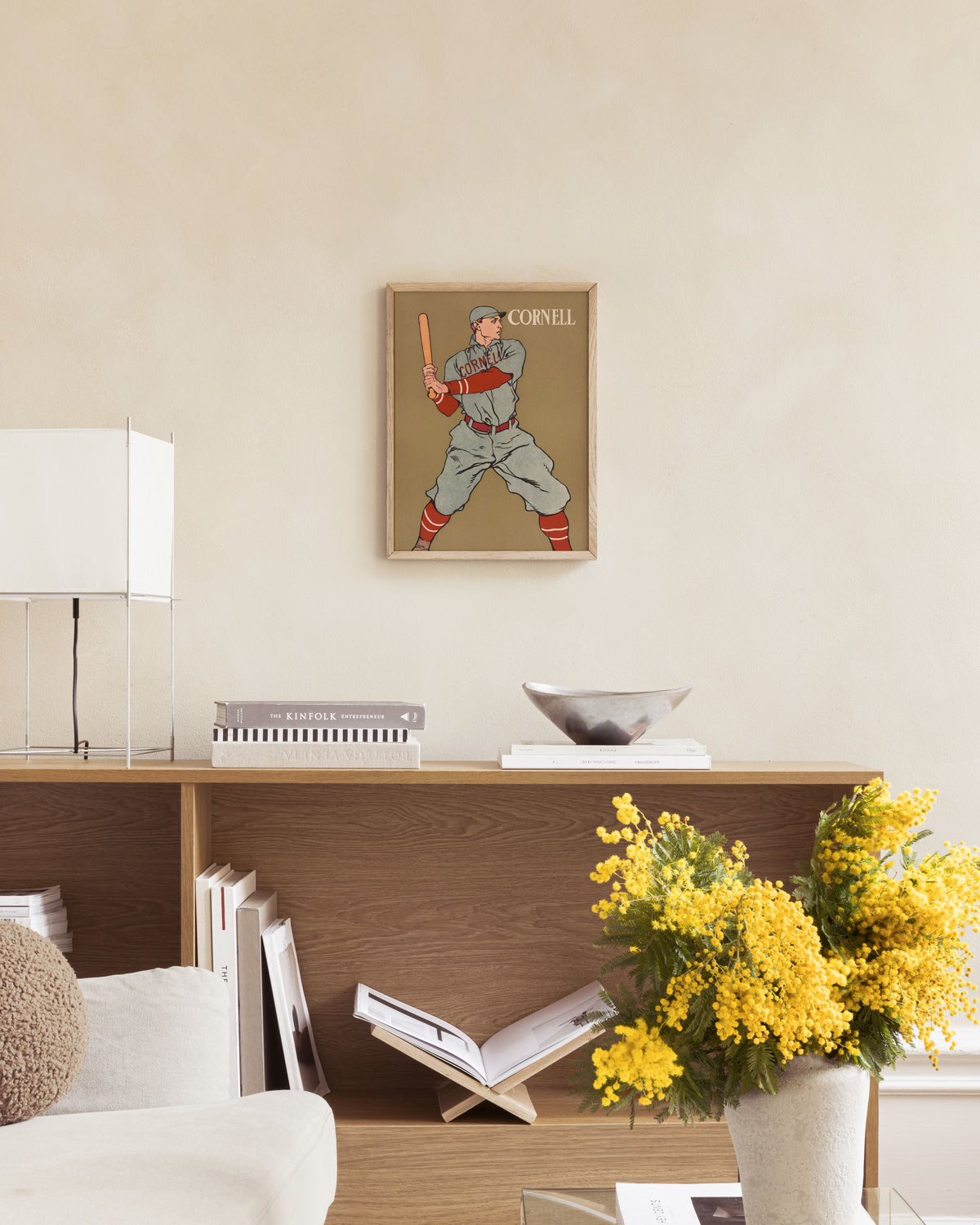 Vintage Baseball Print