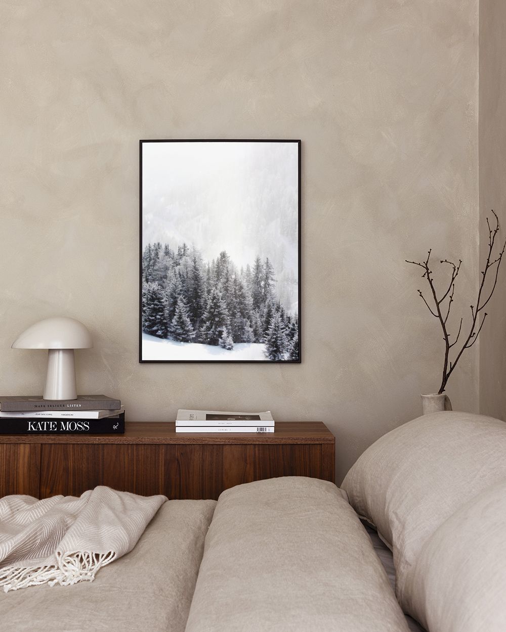 Frozen Forest Print