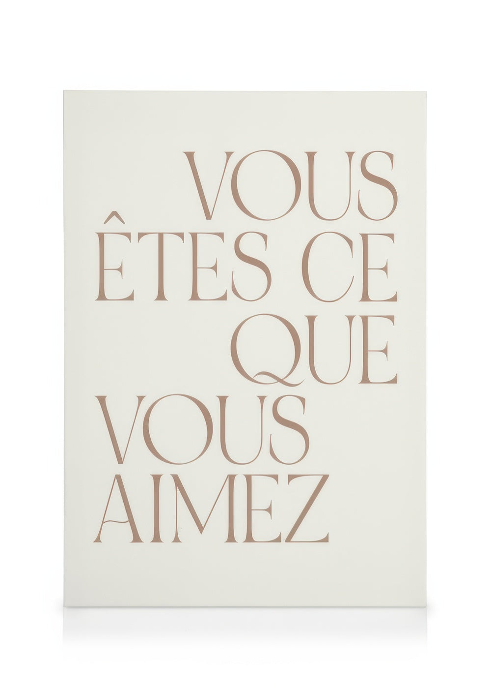 You are What You Love Canvas print