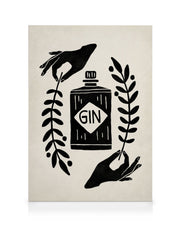 Let the Fun Be Gin Canvas print