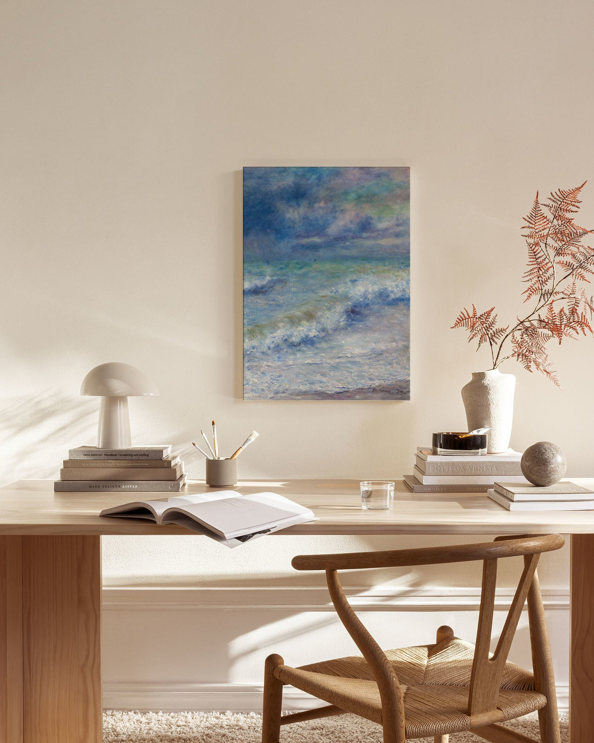 Renoir - Seascape Canvas print