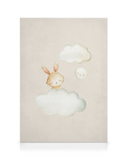 In the Clouds No1 Canvas print