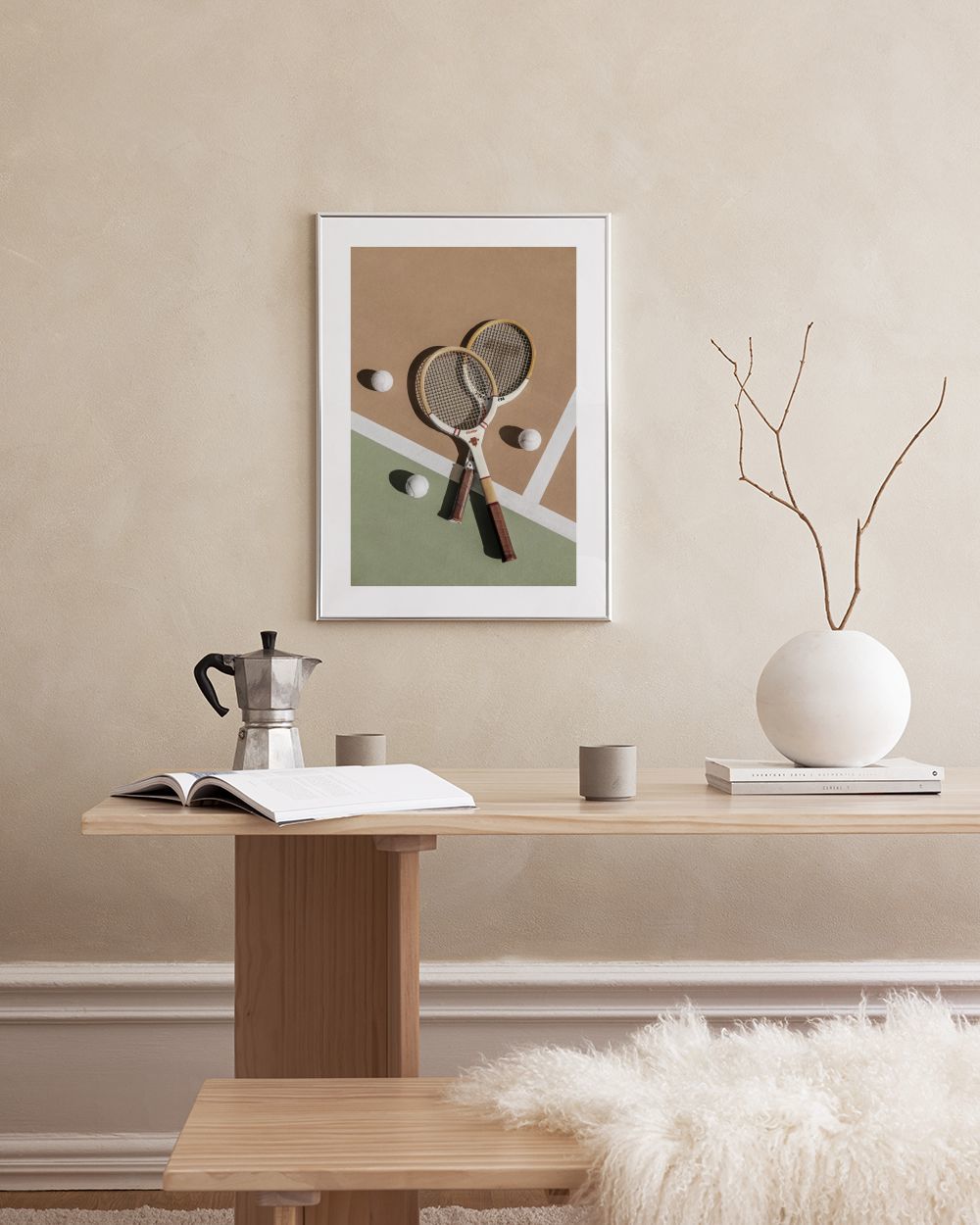 Racket Duo Print