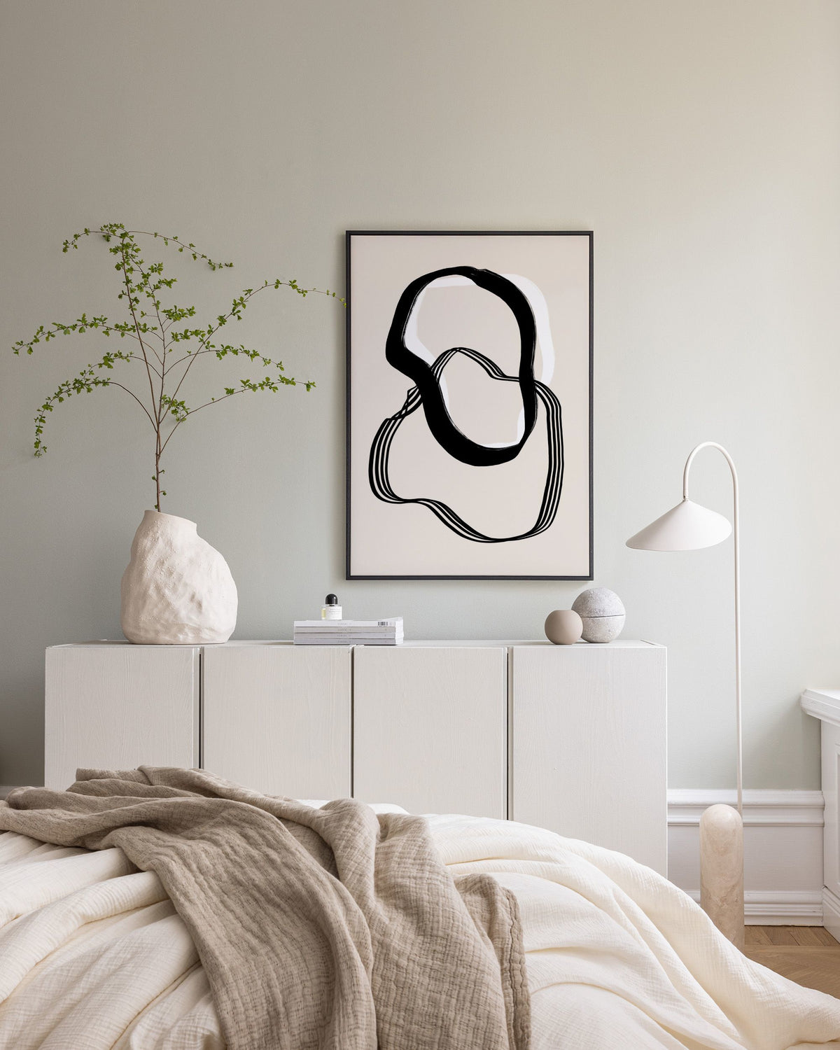 The Lines No1 Canvas print