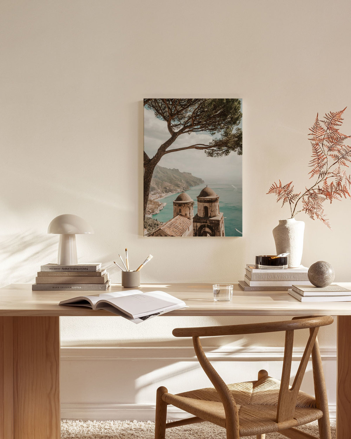 Villa Rudolfo View Canvas print