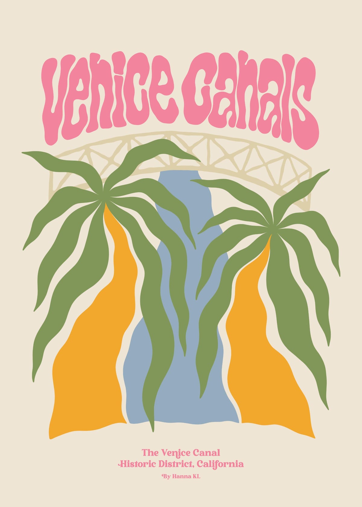 Hanna KL - Venice Canals Print