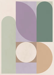 Colorful Shapes No1 Print