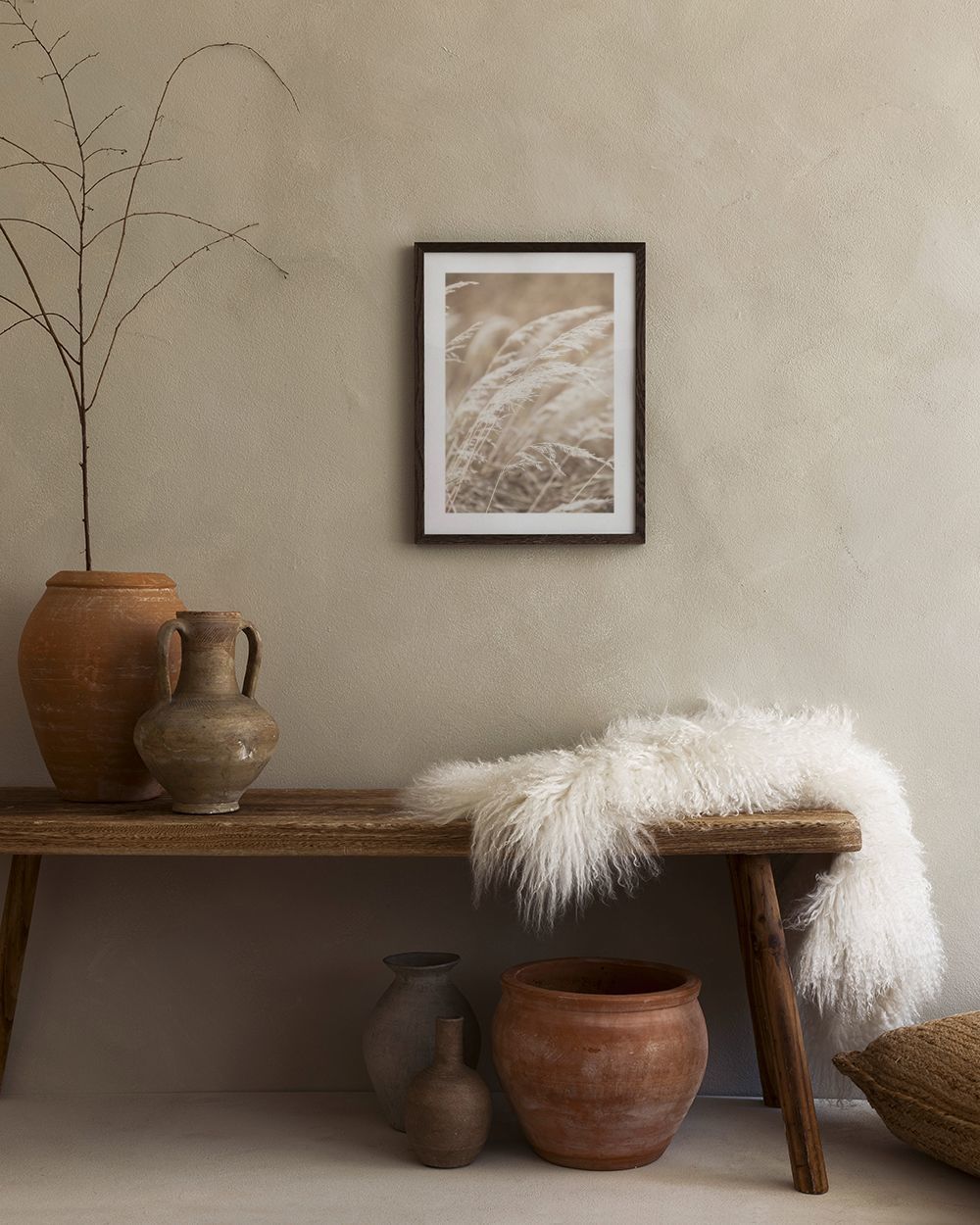 Dried Grass on Field No4 Print