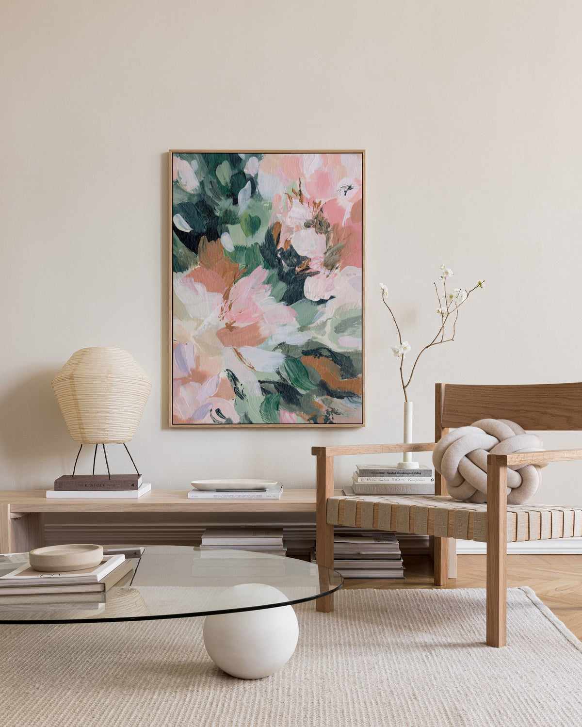 Fleurs Épanouies Canvas print