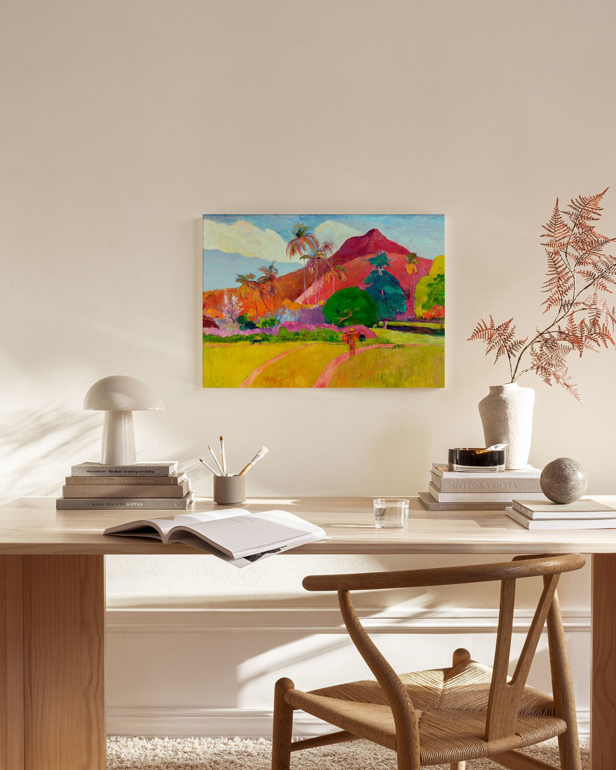 Paul Gauguin - Tahitian Landscape Canvas print