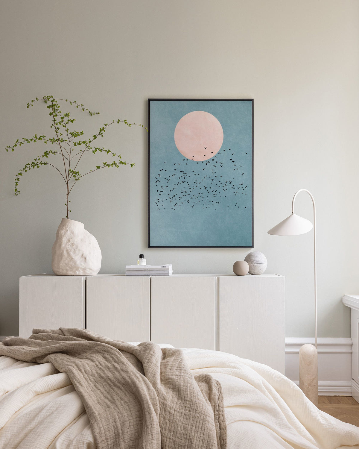 Boris Draschoff  Kubistika - Birds Fly Away Canvas print