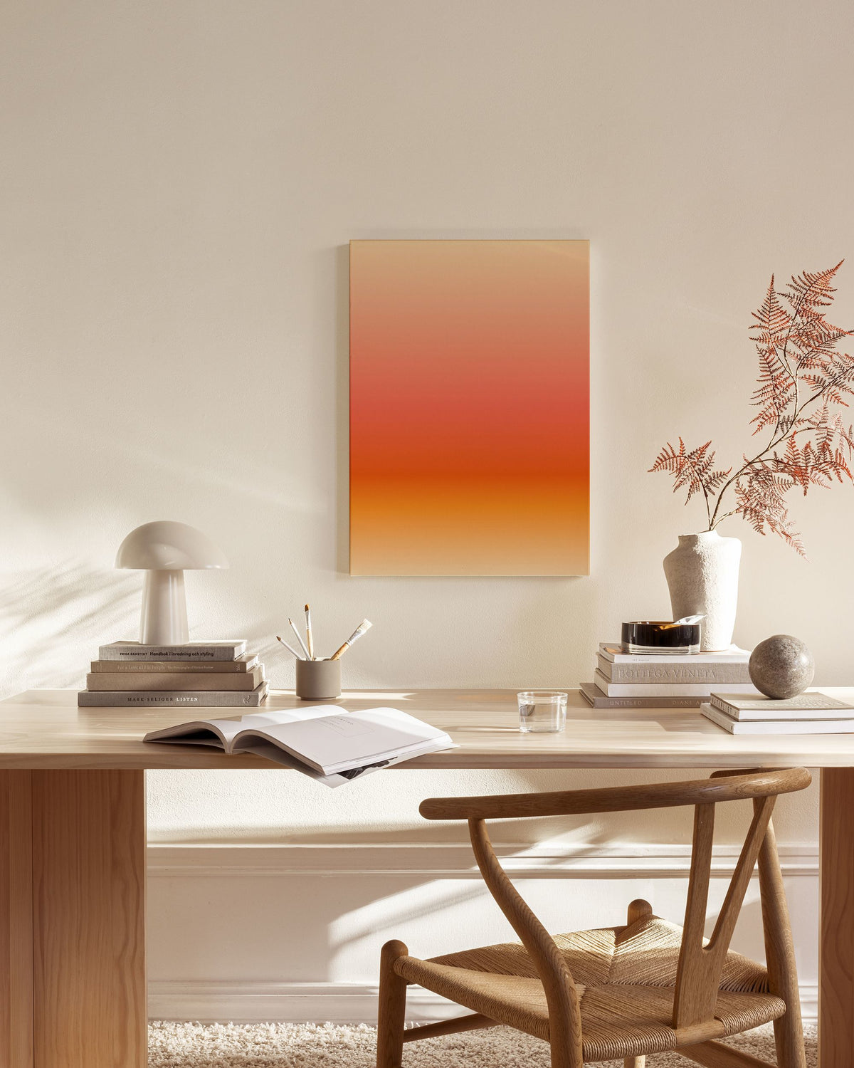 Santa Monica Sunset Canvas print