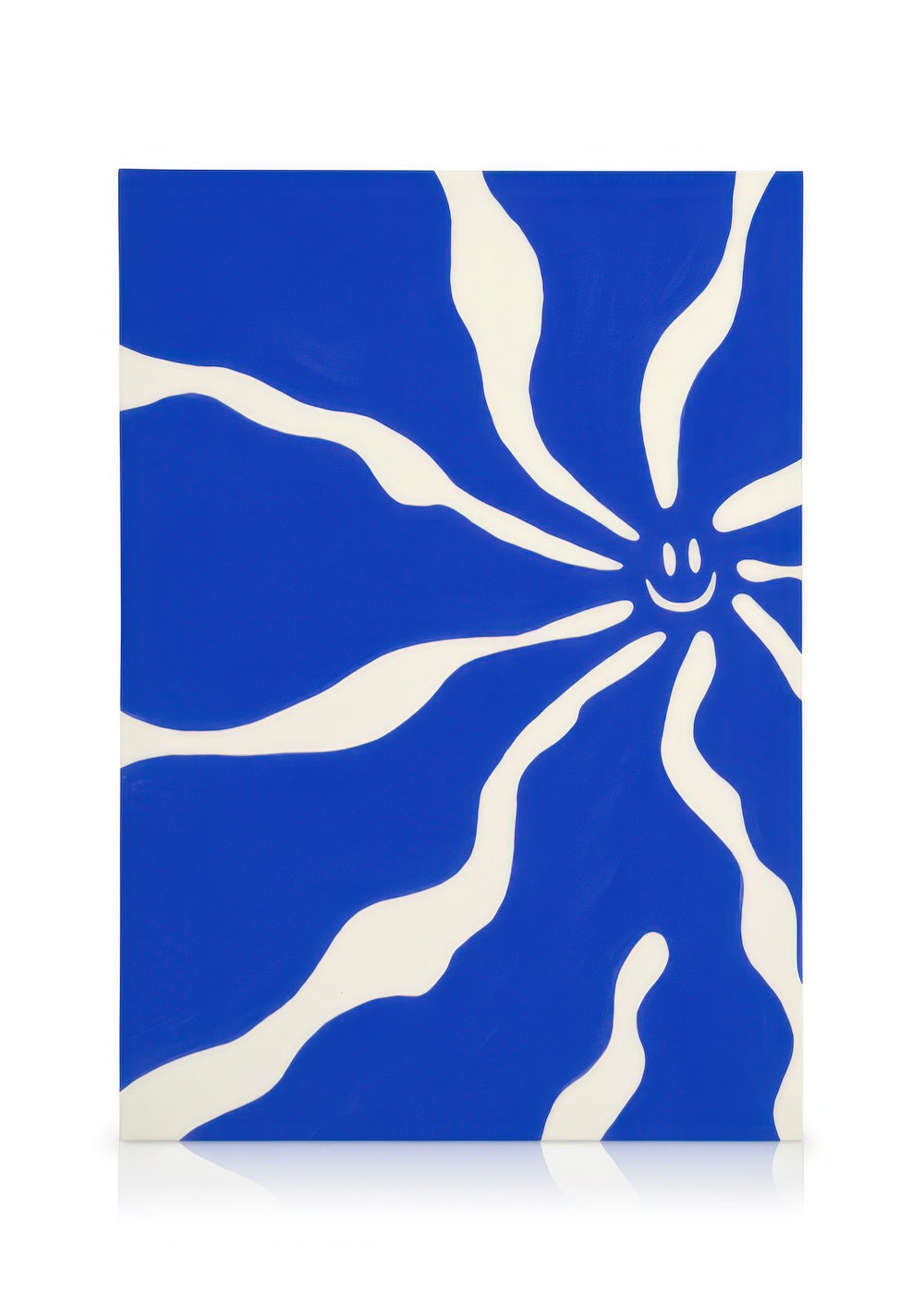Happy Blue Flower Canvas print