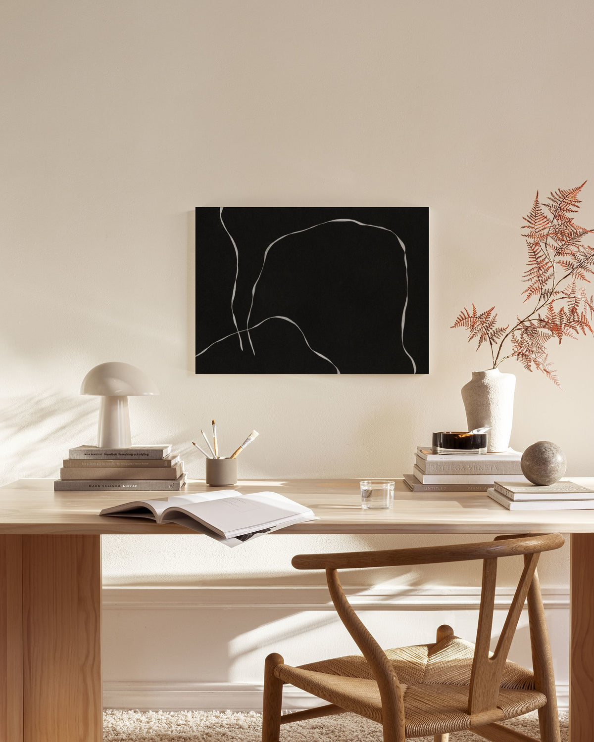 In Line Canvas print