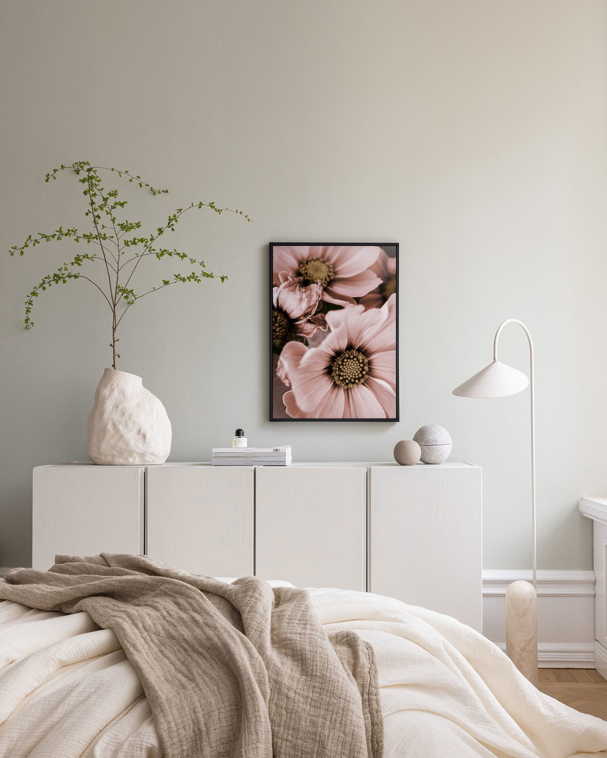 Lovely Pink Flowers Canvas print