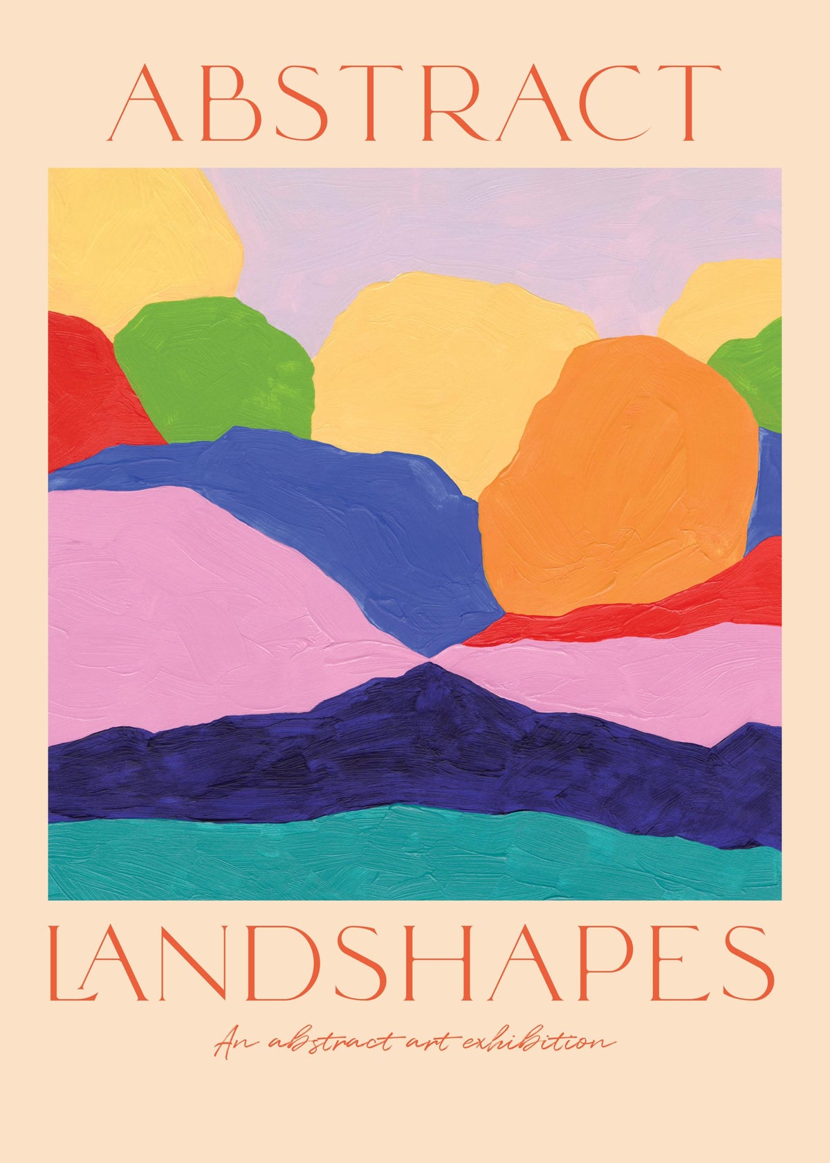 Abstract Landshapes Print