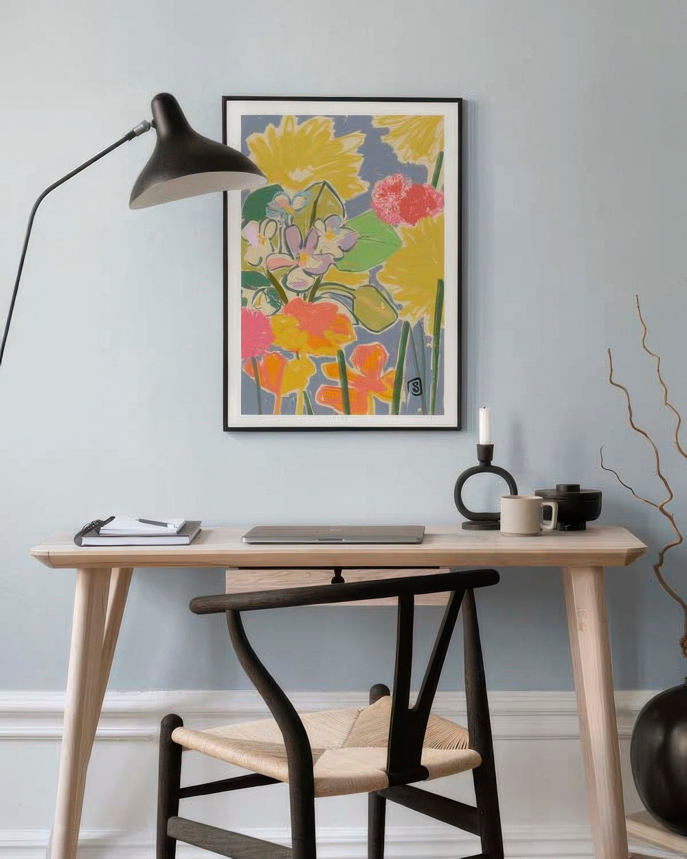Sandra Poliakov - Morning Garden Print