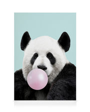 Bubblegum Panda Canvas print