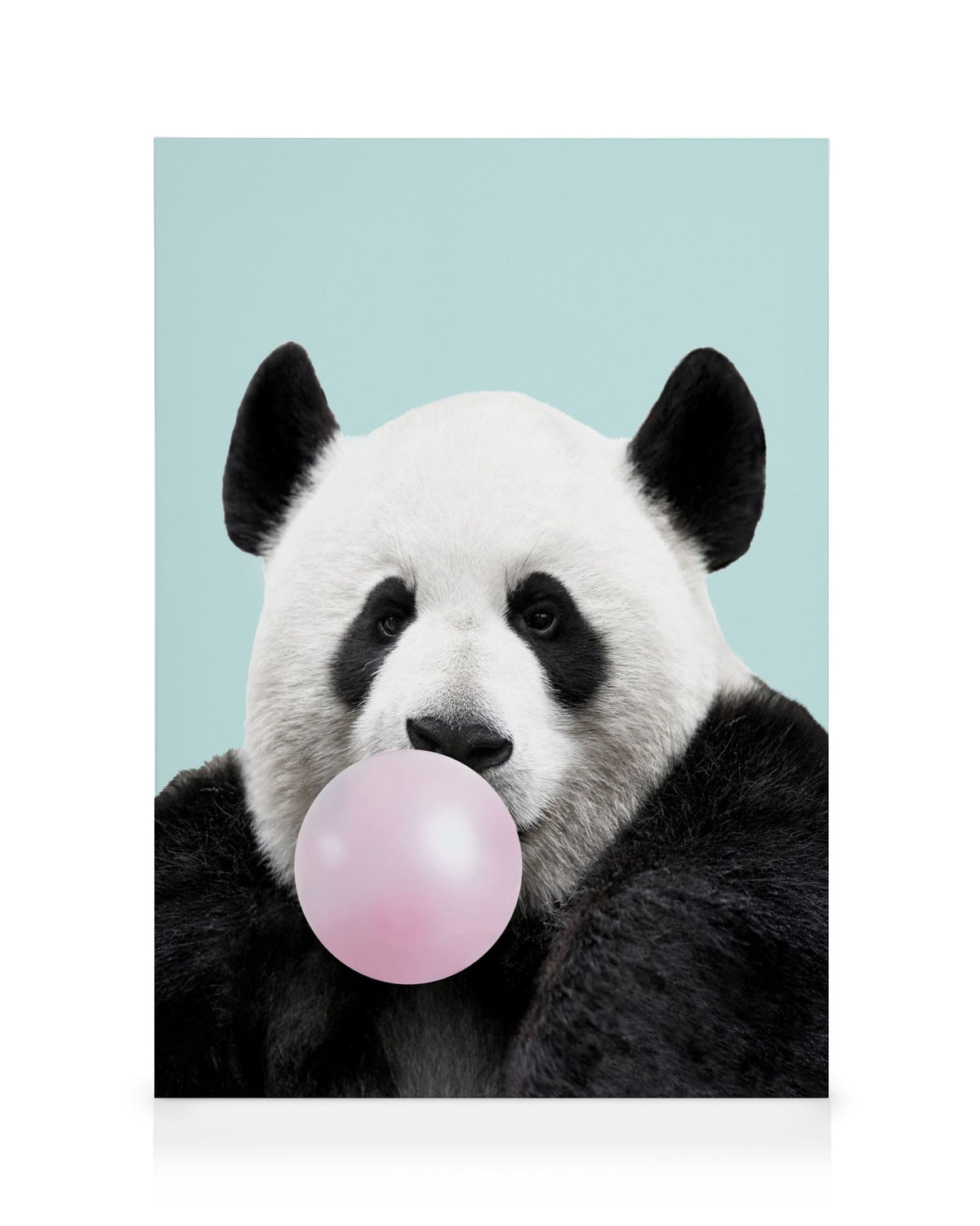 Bubblegum Panda Canvas print