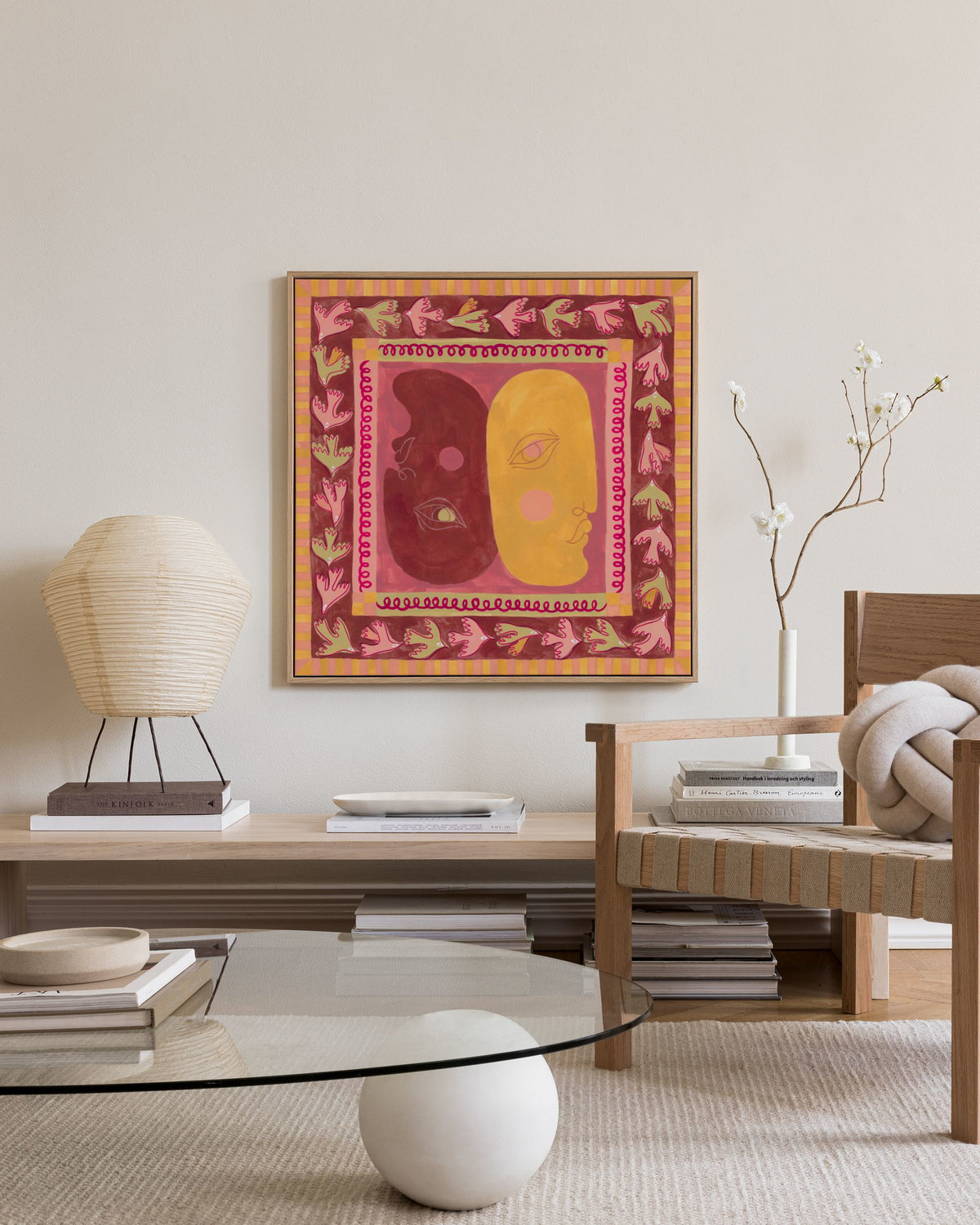 From Both Sides Canvas print