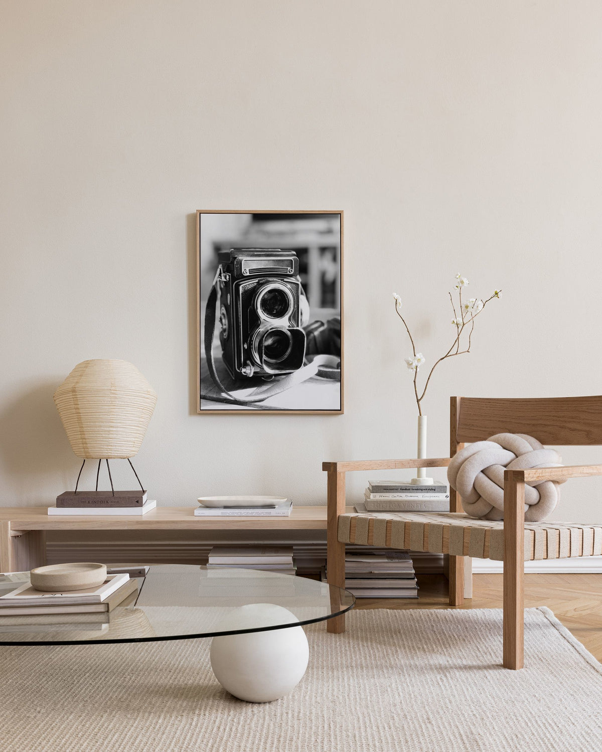 Old Style Camera Canvas print