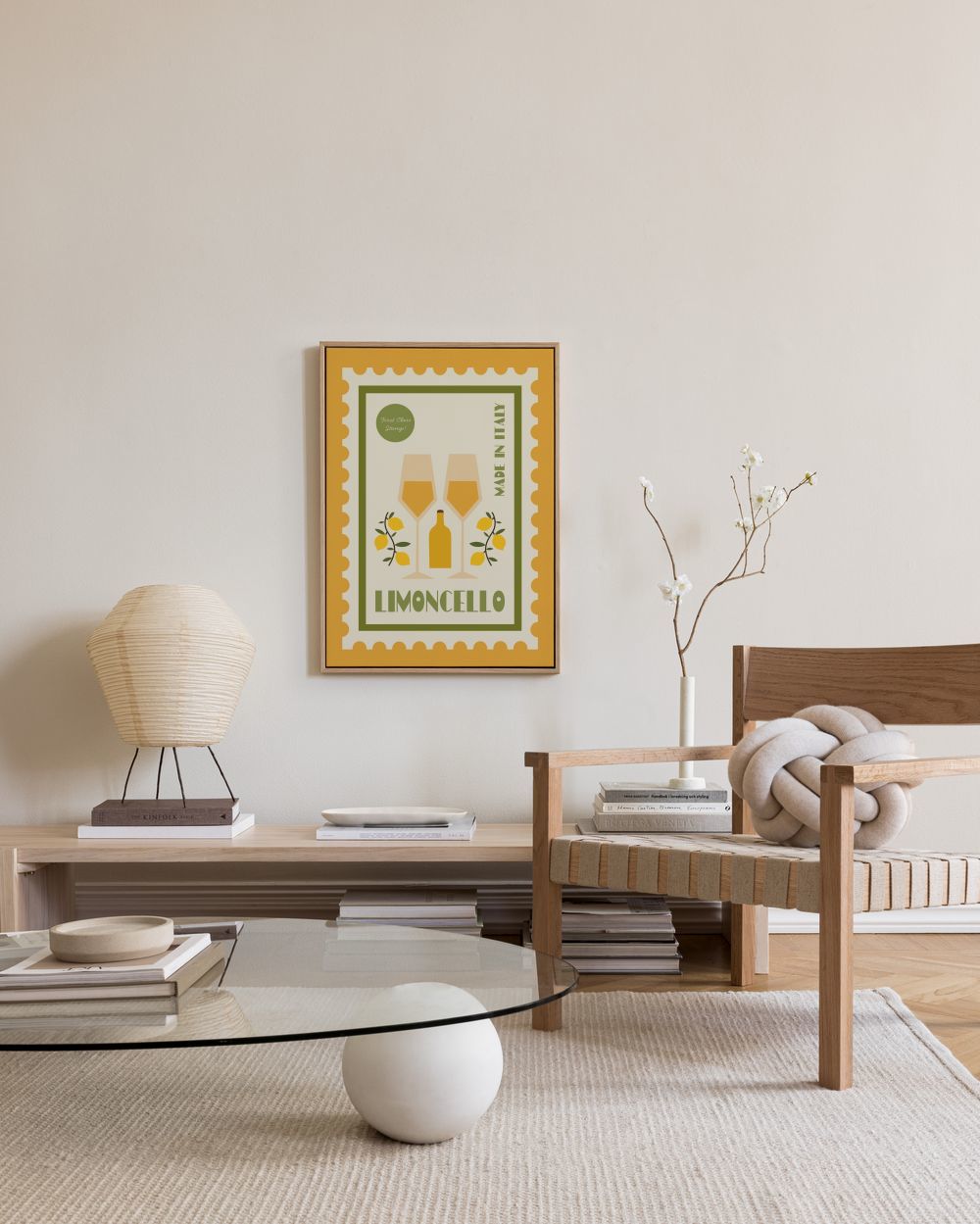 We Made Something Nice - Limoncello Canvas print