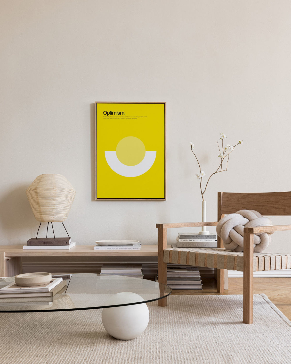 Optimism Canvas print