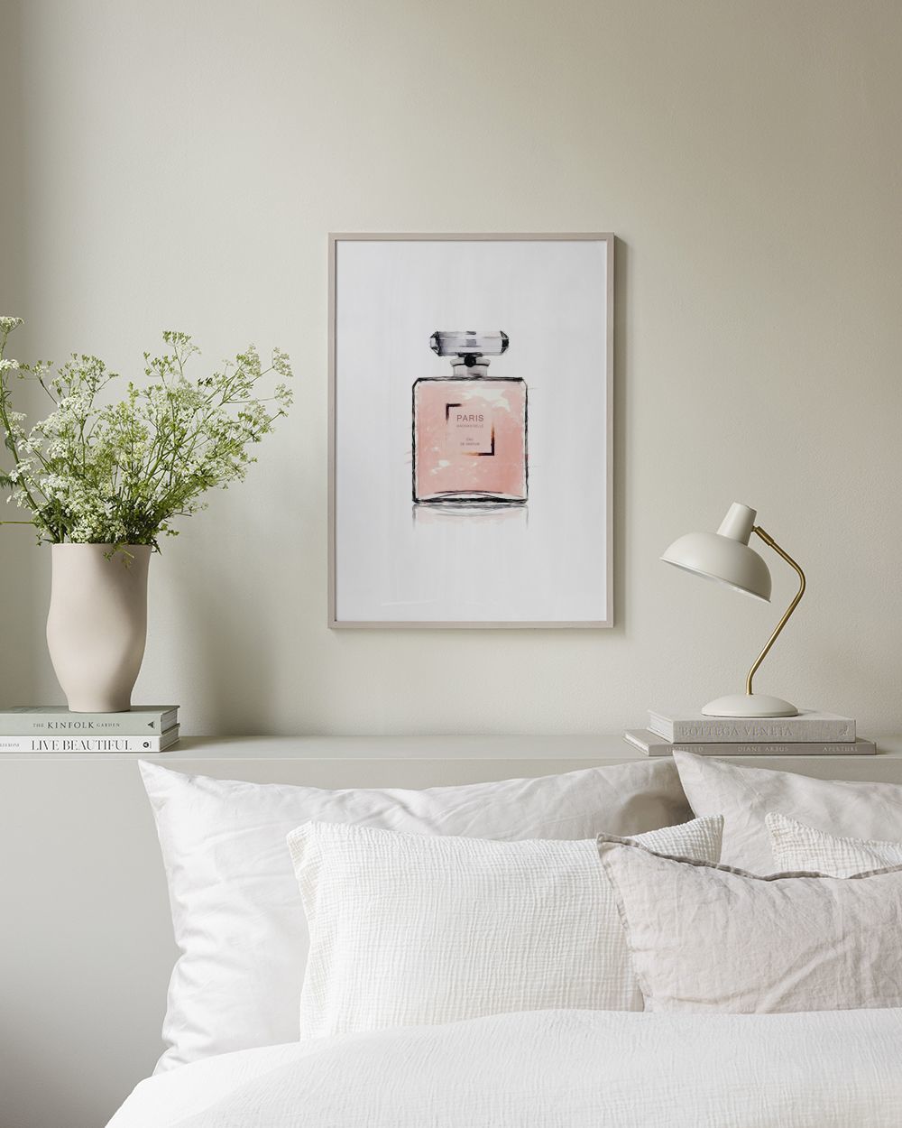 Pink Paris Perfume, Print